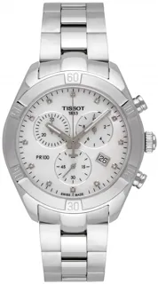 Tissot PR 100 T101.917.11.116.00 Stainless steel White