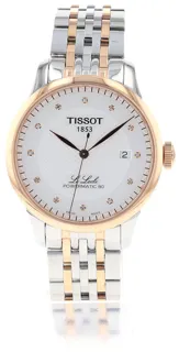 Tissot Le Locle T006.407.22.036.01 Rose gold and Stainless steel Silver