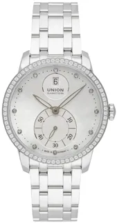 Union Glashütte Seris D013.228.61.116.00 Stainless steel White