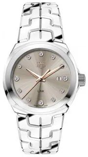 TAG Heuer Link Quarz WBC131E.BA0649 Stainless steel Beige