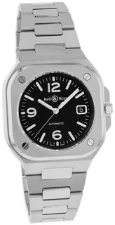 Bell & Ross BR 05 BLACK STEEL BR05A-BL-ST/SST Stainless steel Black