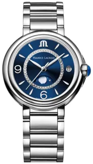 Maurice Lacroix Fiaba Moonphase FA1084-SS002-420-1 Stainless steel Blue