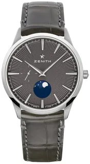 Zenith Elite Moonphase 03.3100.692/03.C923 Stainless steel Gray