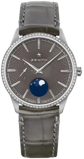 Zenith Elite Moonphase 16.3200.692/03.C833 Stainless steel Gray