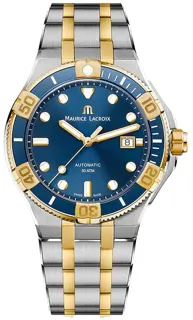 Maurice Lacroix Aikon Venturer AI6058-SY013-430-1 | Yellow gold and Stainless steel