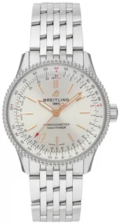 Breitling Navitimer A17395F41G1A1 Stainless steel Silver