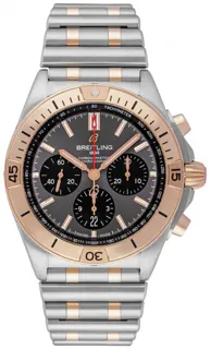 Breitling Chronomat UB0134101B1U1 Stainless steel and Red gold Gray