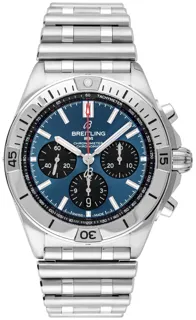 Breitling Chronomat B01 AB0134101C1A1 Stainless steel Blue