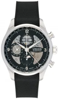 Union Glashütte Belisar D009.425.17.057.00 Stainless steel Black