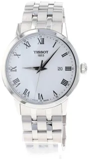 Tissot T-Classic T129.410.11.013.00 Stainless steel White