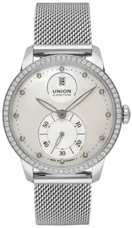 Union Glashütte Seris D013.228.61.116.02 Stainless steel White