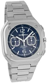 Bell & Ross BR 05 CHRONO BLUE STEEL BR05C-BU-ST/SST Stainless steel Blue