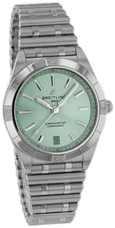 Breitling Chronomat A10380101L1A1 36mm Stainless steel Green