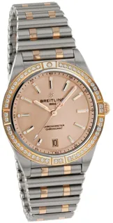 Breitling Chronomat U10380591K1U1 Stainless steel and Red gold Pink