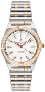 Breitling Chronomat U77310591A1U1 Stainless steel and Red gold White