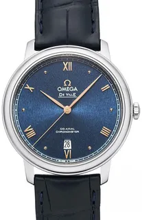 Omega De Ville Prestige 424.13.40.20.03.004 Stainless steel Blue