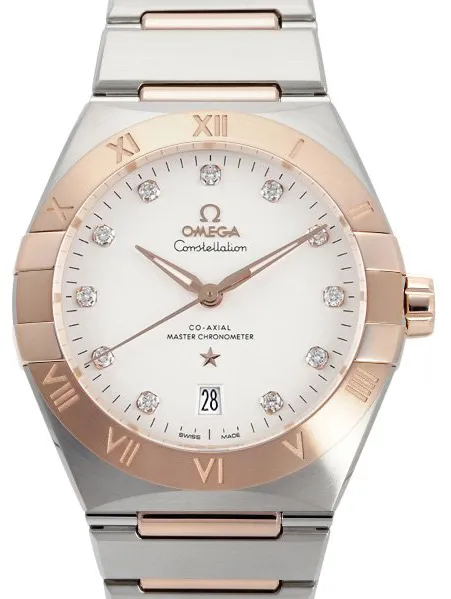 Omega Constellation 131.20.39.20.52.001 39mm Rose gold and steel Silver