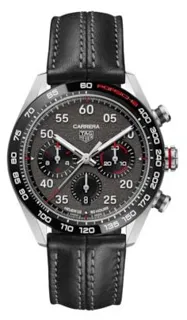 TAG Heuer Carrera Calibre HEUER 02 Automatic Chronograph Porsche Special Edition CBN2A1F.FC6492 Ceramic and Stainless steel Black