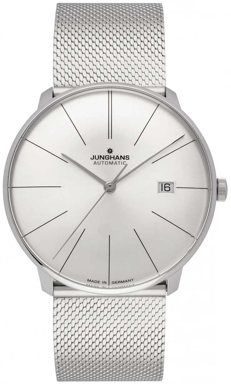 Junghans Meister 27/4153.44 39.5mm Stainless steel Silver