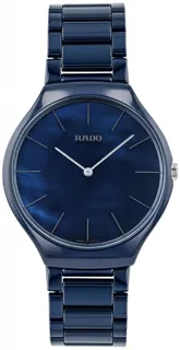 Rado True Thinline R27005902 Ceramic Blue