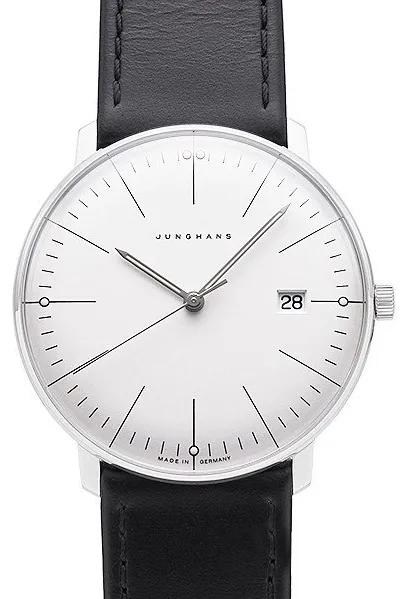 Junghans max bill 41/4817.02 38mm Stainless steel Silver