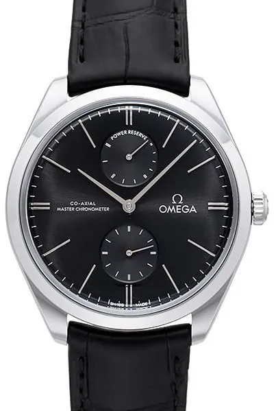 Omega De Ville 435.13.40.22.01.001 40mm Stainless steel Black