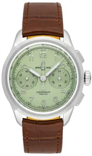 Breitling Premier AB0930D31L1P1 Stainless steel Green