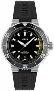 Oris Aquis Depth Gauge 01 733 7755 4154-Set RS Stainless steel Black