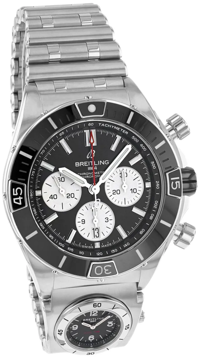 Breitling Chronomat AB0136251B1A2 44mm Stainless steel Black