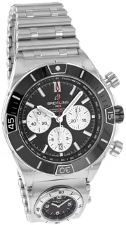 Breitling Super Chronomat AB0136251B1A2 Stainless steel Black