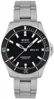 Mido Ocean Star M026.430.11.051.00 Stainless steel Black