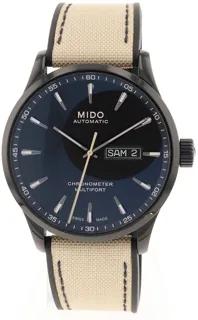 Mido Multifort M038.431.37.051.09 Stainless steel Black