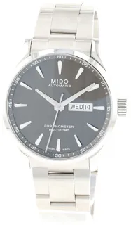 Mido Multifort M038.431.11.061.00 Stainless steel Gray