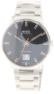 Mido Commander M021.626.11.051.00 Stainless steel Black