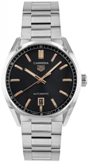 TAG Heuer Carrera Calibre 5 WBN2113.BA0639 Stainless steel Black