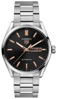 TAG Heuer Carrera Calibre 5 WBN2013.BA0640 Stainless steel Black