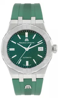 Maurice Lacroix Aikon Automatic AI6007-SS000-630-5 Stainless steel Green