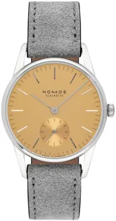 NOMOS Orion 359 Stainless steel Golden