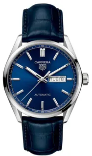 TAG Heuer Carrera Calibre 5 WBN2012.FC6502 Stainless steel Blue