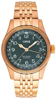 Oris Big Crown Bronze Pointer Date 01 754 7741 3167-07 8 20 01 40mm Bronze Green