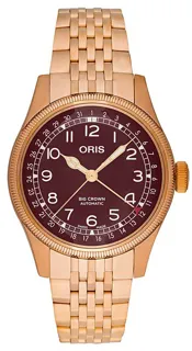 Oris Big Crown Bronze Pointer Date 01 754 7741 3168-07 8 20 01 40mm Bronze Red