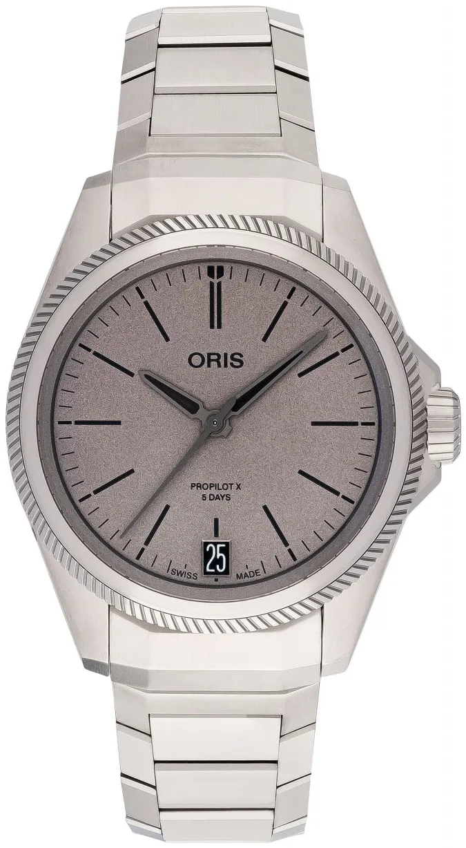 Oris Big Crown ProPilot 01 400 7778 7153-07 7 20 01TLC 39mm Titanium Gray