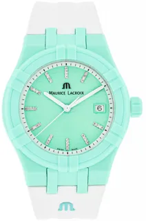 Maurice Lacroix Aikon #tide AI2008-CCCC1-3A0-0 Plastic Green