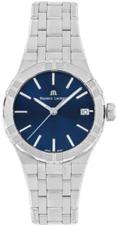 Maurice Lacroix Aikon Quartz AI1106-SS002-430-1 Stainless steel Blue