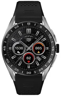 TAG Heuer Connected SBR8A10.BT6259 Stainless steel Black