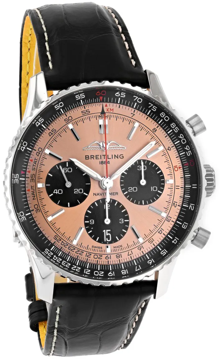 Breitling Navitimer AB0138241K1P1 43mm Stainless steel Bronze