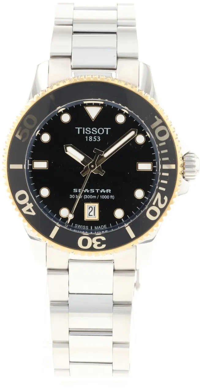 Tissot Seastar 1000 T120.210.21.051.00 36mm Stainless steel Black