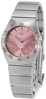 Omega Constellation 131.10.28.60.11.001 Stainless steel Pink