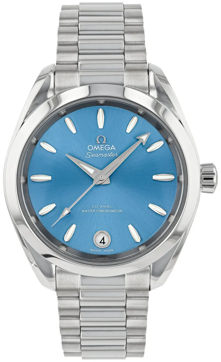 Omega Aqua Terra 220.10.34.20.03.002 34mm Stainless steel Blue