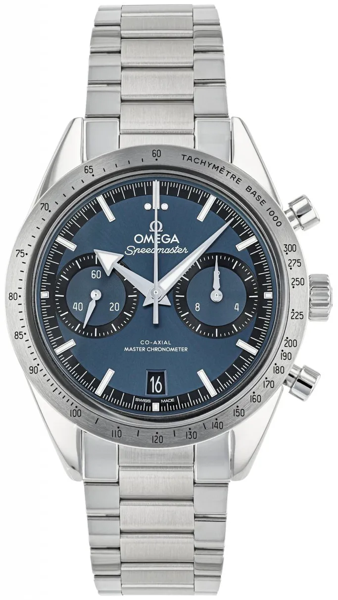 Omega Speedmaster 332.10.41.51.03.001 40.5mm Stainless steel Blue